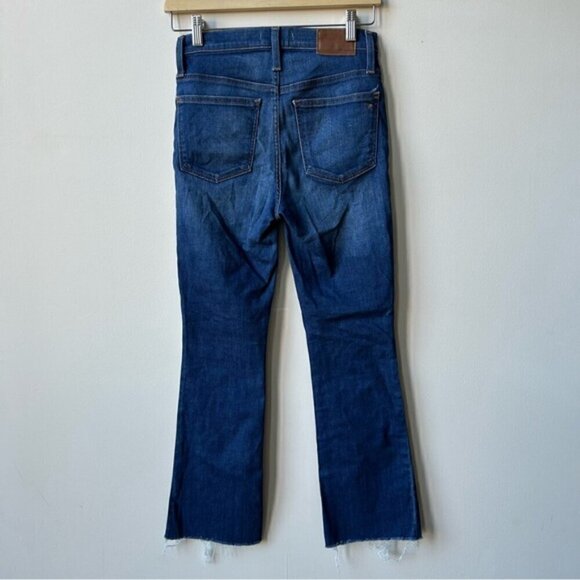 Madewell Cali Demi-Boot Jeans in Fleetwood Wash size 25 - Picture 5 of 11
